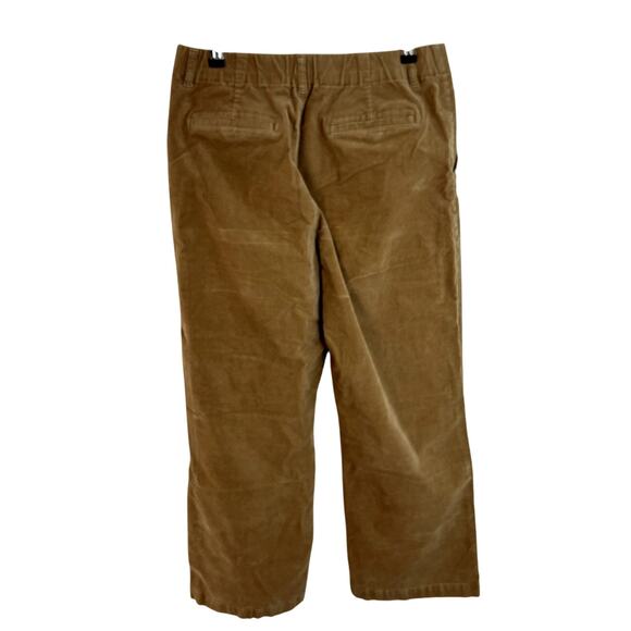 Uniqlo Flared Corduroy Pants Womens Size Large 30-31" waist Brown Tan - Picture 2 of 4